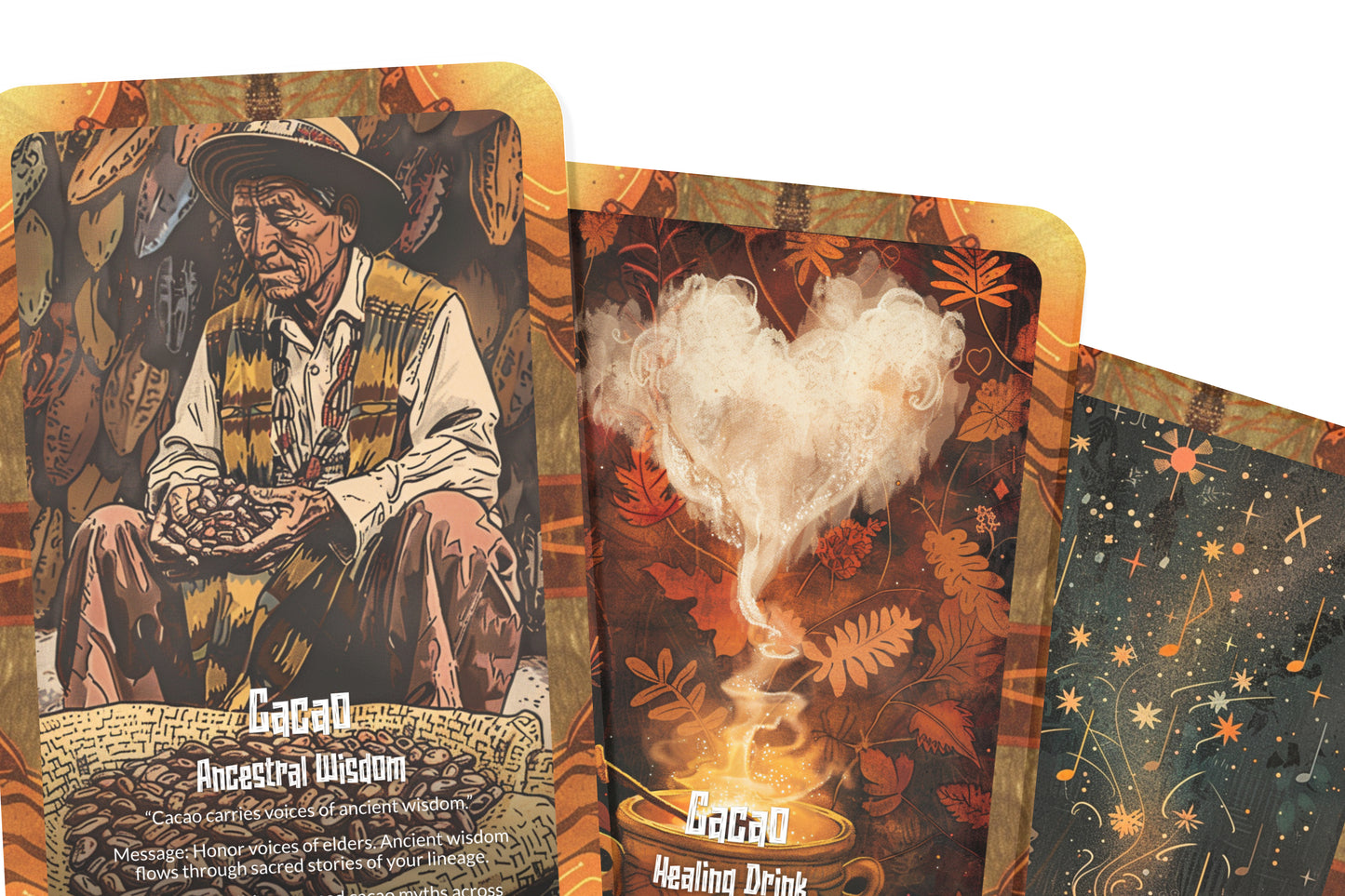 The Oracle of Cacao – A Heart Medicine Oracle Deck – 22 Oracle Cards – Sacred Food of the Gods