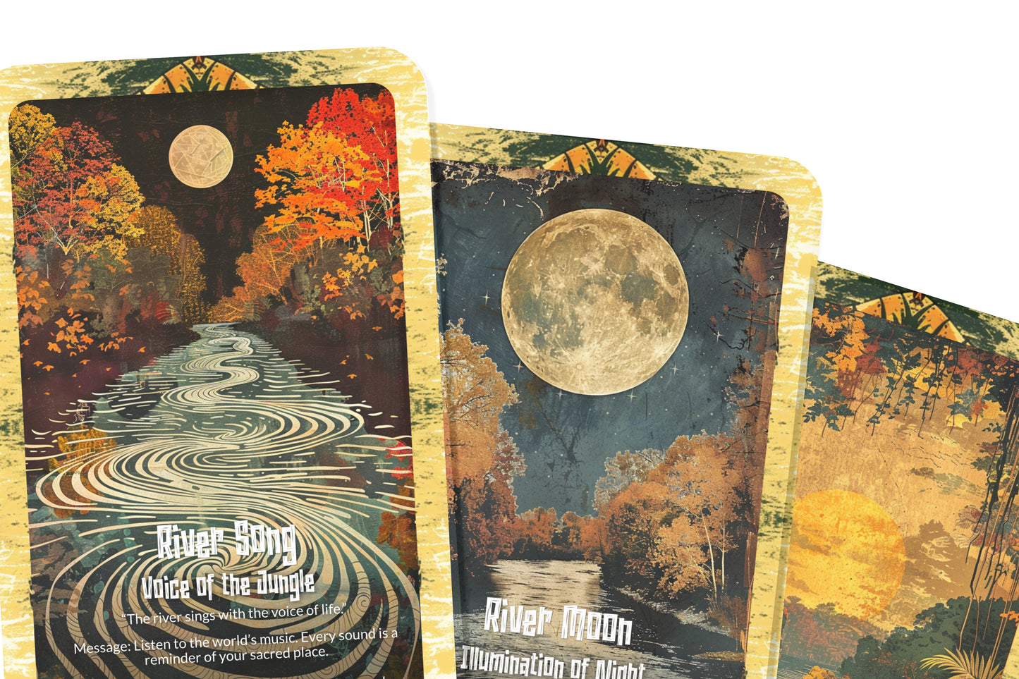 The Oracle of the Amazon River – A Flow of Life Oracle Deck – 22 Oracle Cards – Waters of Spirit & Transformation