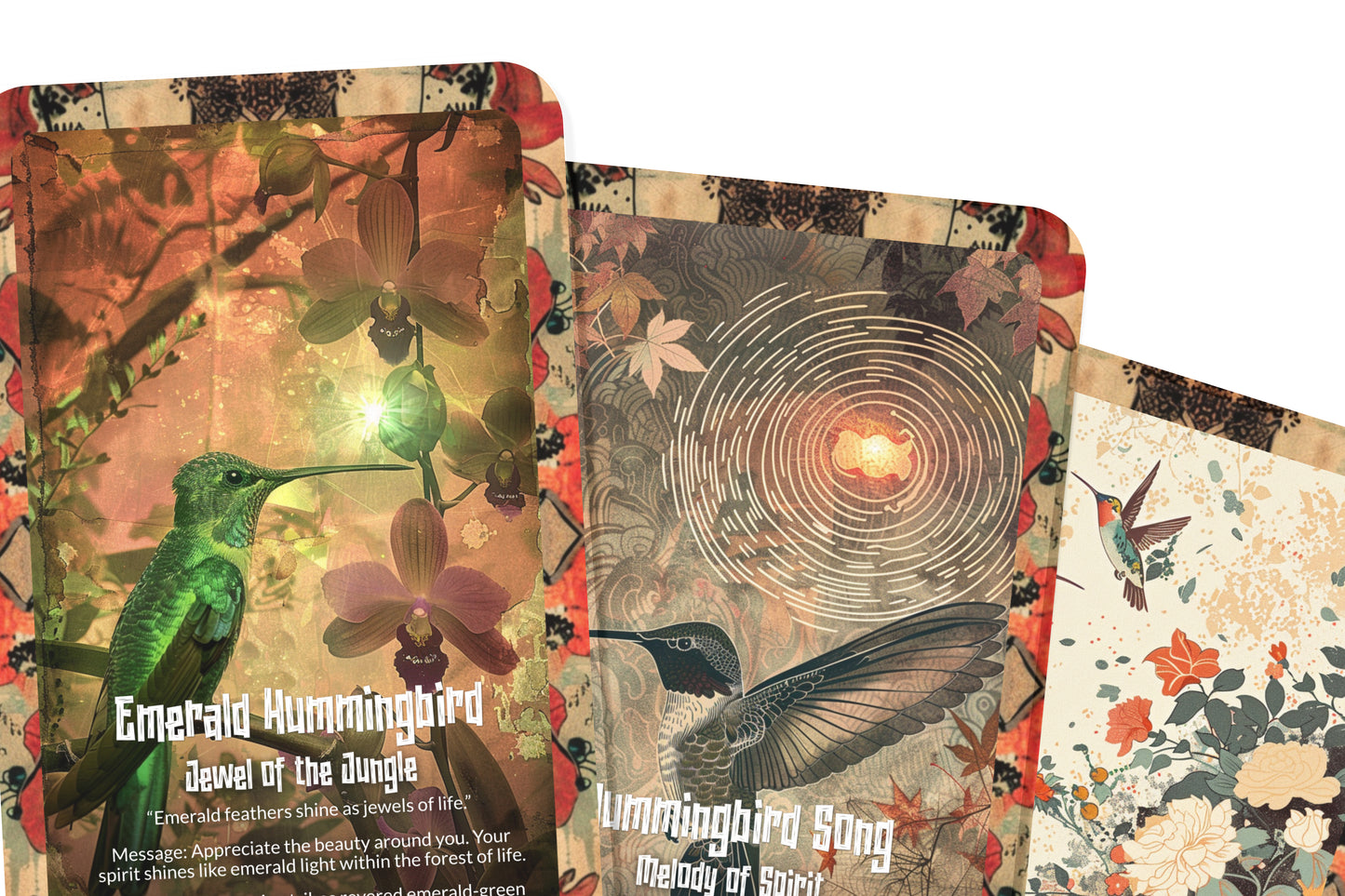 The Oracle of the Hummingbird – A Joy Oracle Deck – 22 Oracle Cards – Messengers of Sweetness & Spirit