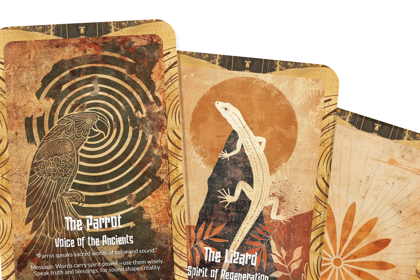 The Oracle of the Nazca Lines – A Sacred Geometry Oracle Deck – 22 Oracle Cards – Mysteries Etched in Desert Sands