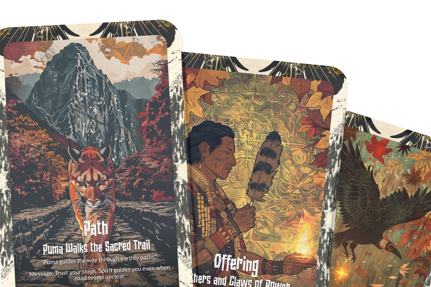 The Oracle of Condor & Puma – A Dual Spirit Oracle Deck – 22 Oracle Cards – Sky & Earth Guardians of the Andes