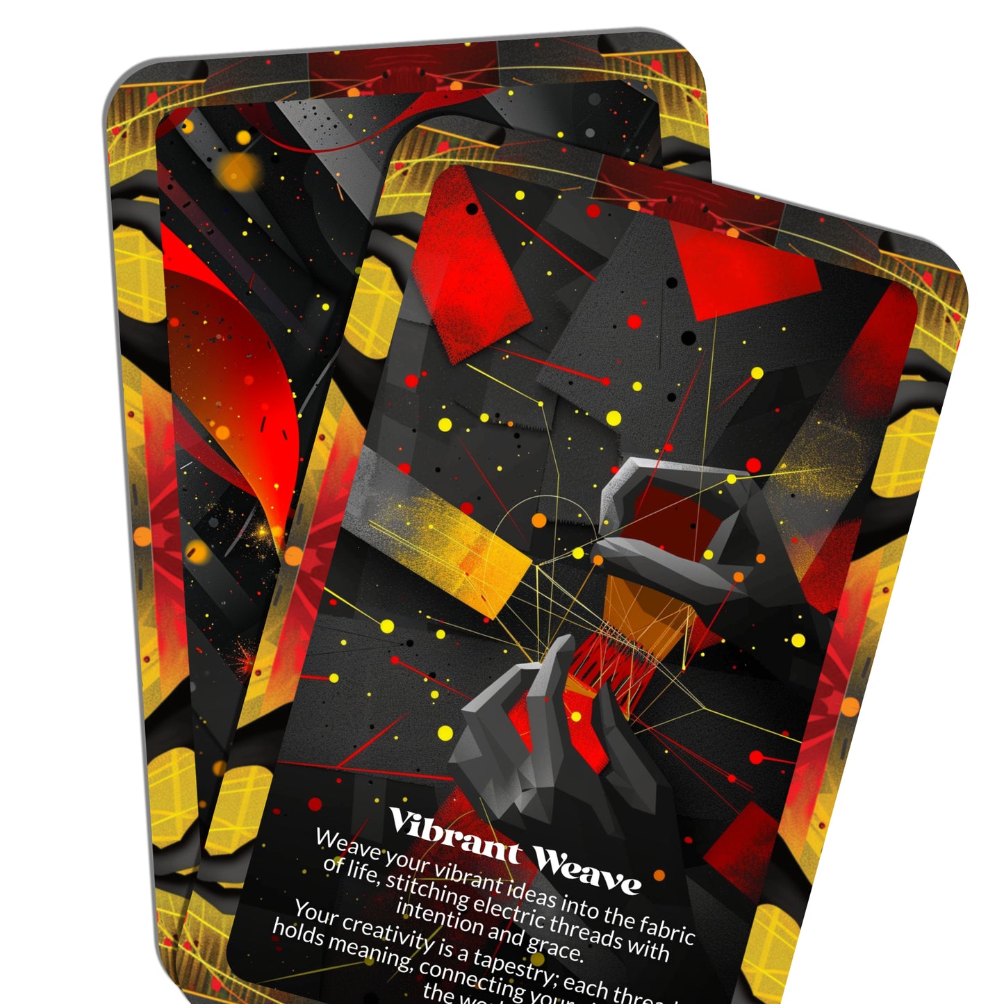 Electric Silk – A Creative Flow Oracle Deck – 22 Oracle Cards – Soft Power in Charged Motion