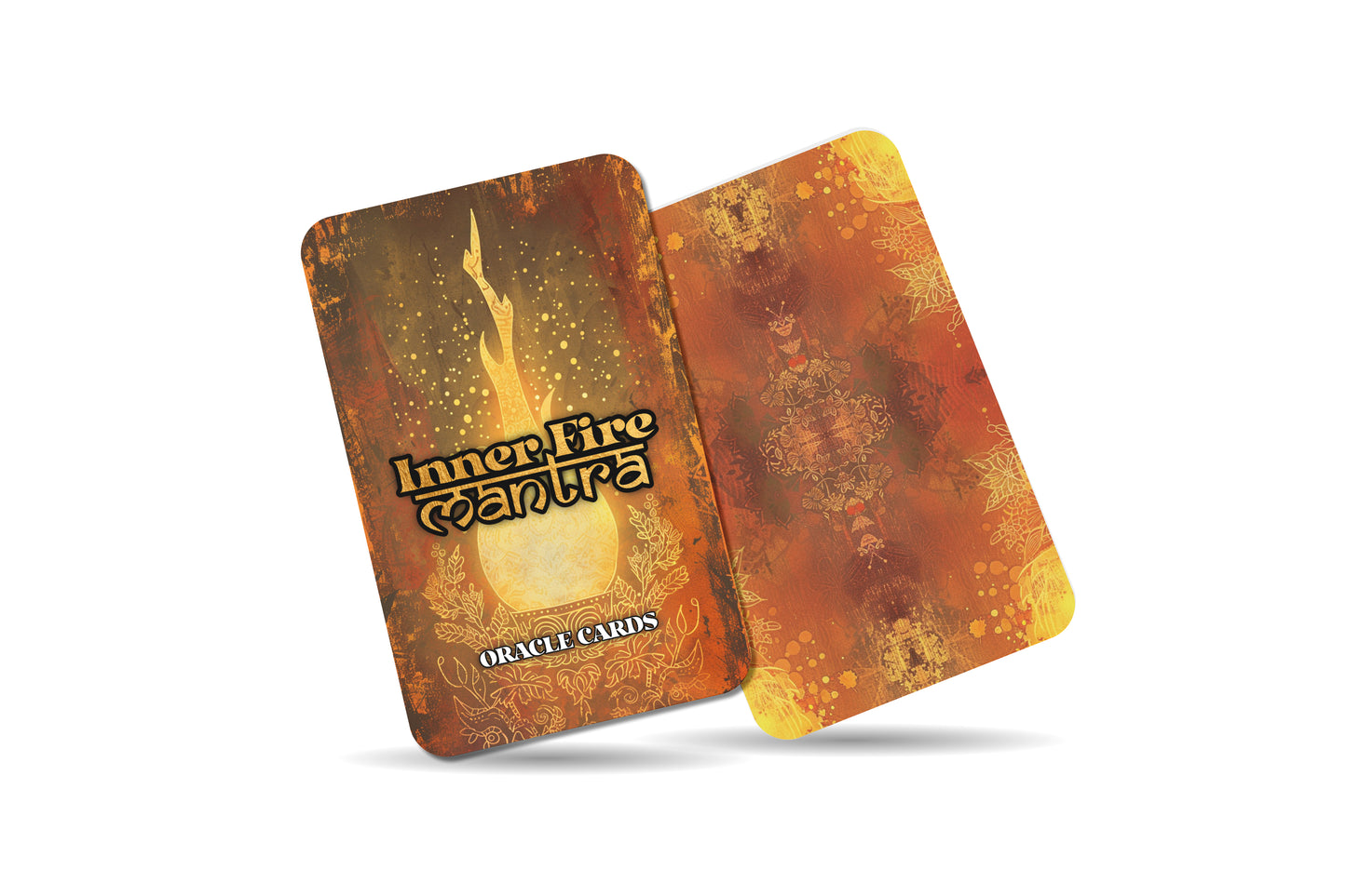 Inner Fire Mantra – A Purpose Igniter Oracle Deck – 22 Oracle Cards – Fueling Passion and Power