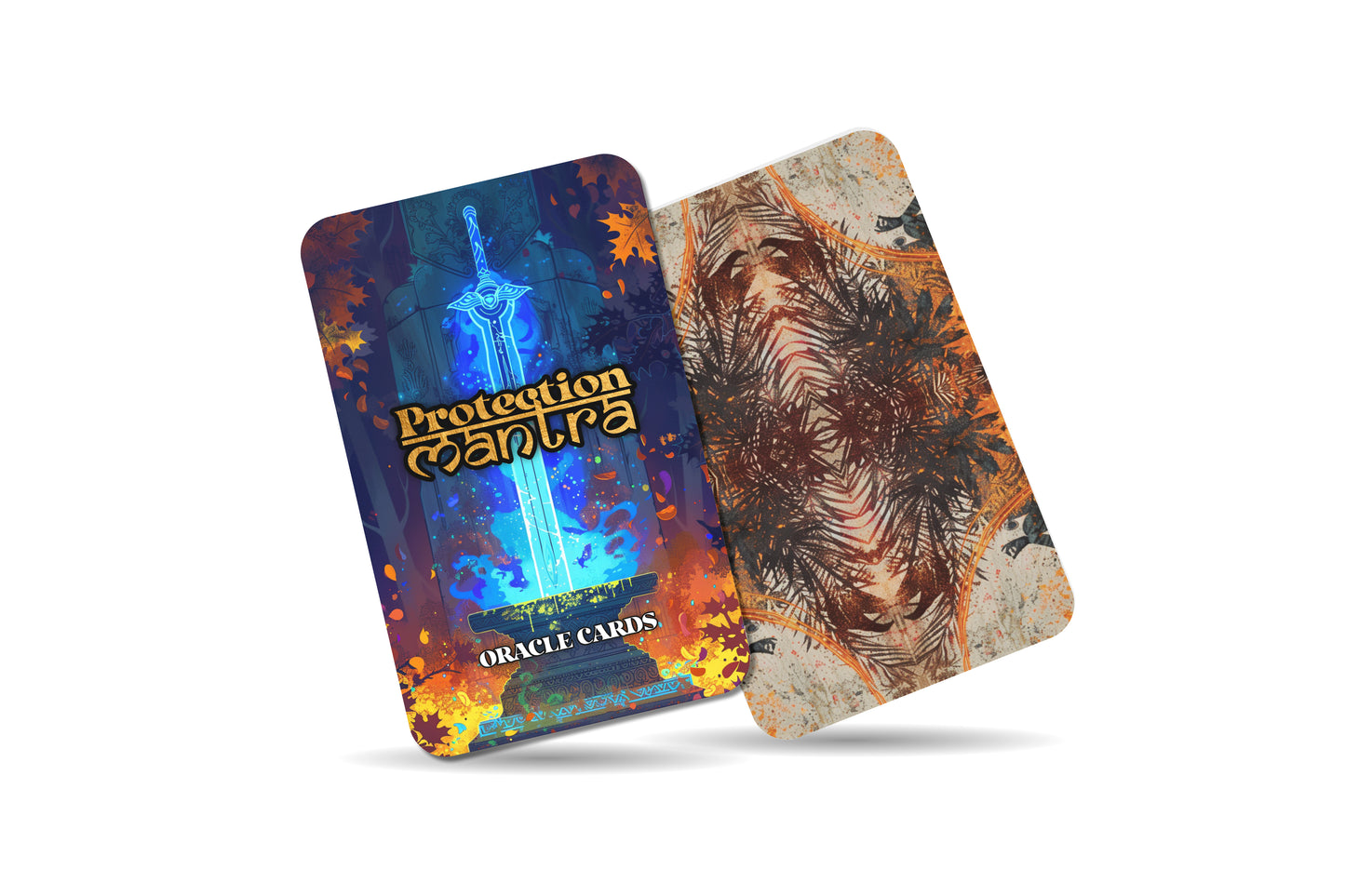 Protection Mantra – A Sacred Shield Oracle Deck – 22 Oracle Cards – Boundaries of Light and Energy