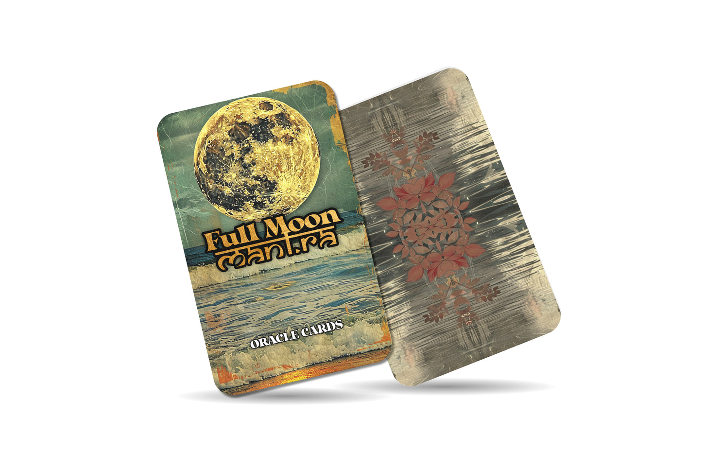 Full Moon Mantra – A Lunar Oracle Deck – 22 Oracle Cards – Illumination, Completion, and Release