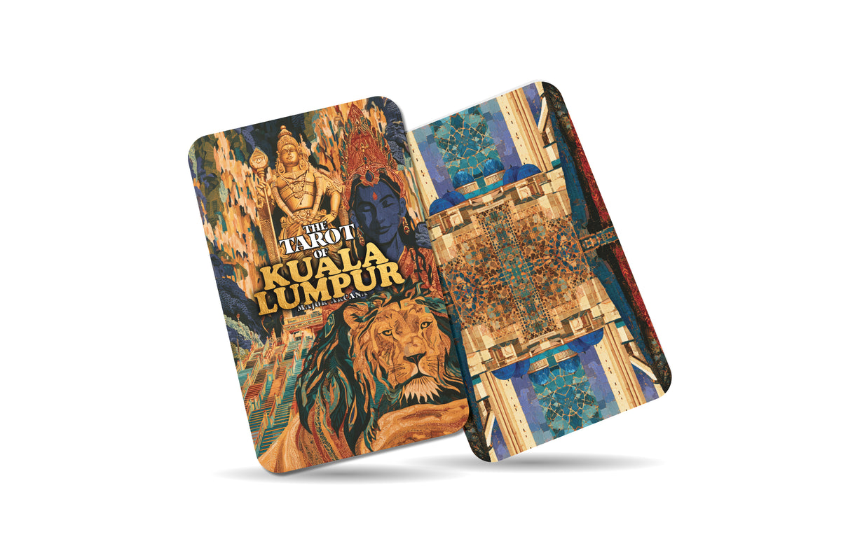 The Tarot of Kuala Lumpur – A Tropical Heritage Tarot Deck – 22 Tarot Cards – Temples, Towers, and Malaysian Spirit