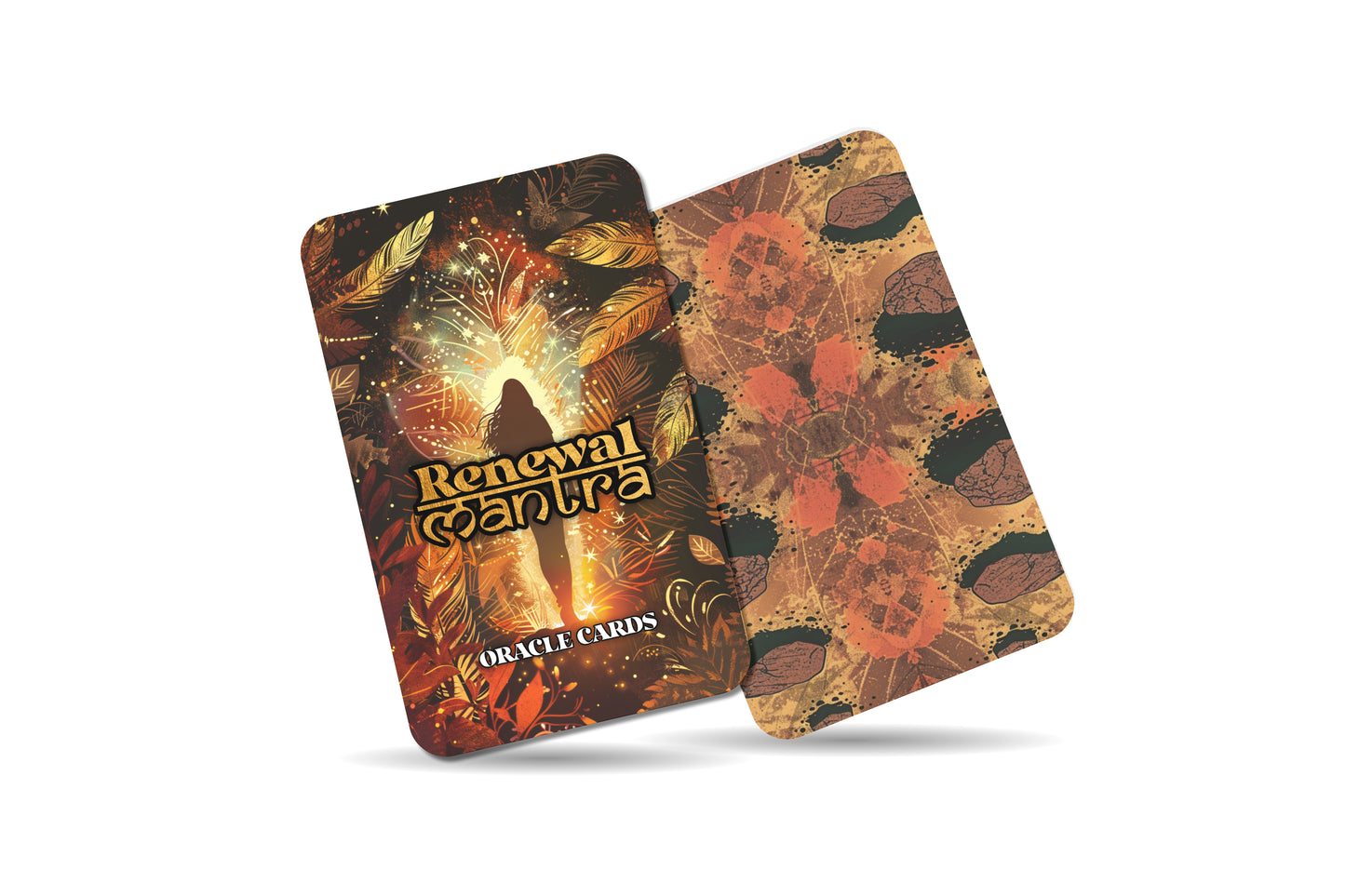 Renewal Mantra – A Soul Revival Oracle Deck – 22 Oracle Cards – Begin Again with Inner Light