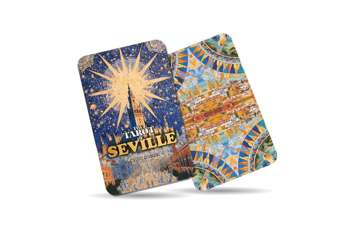The Tarot of Seville – An Andalusian Spirit Tarot Deck – 22 Tarot Cards – Flamenco, Moorish Heritage, and Passion