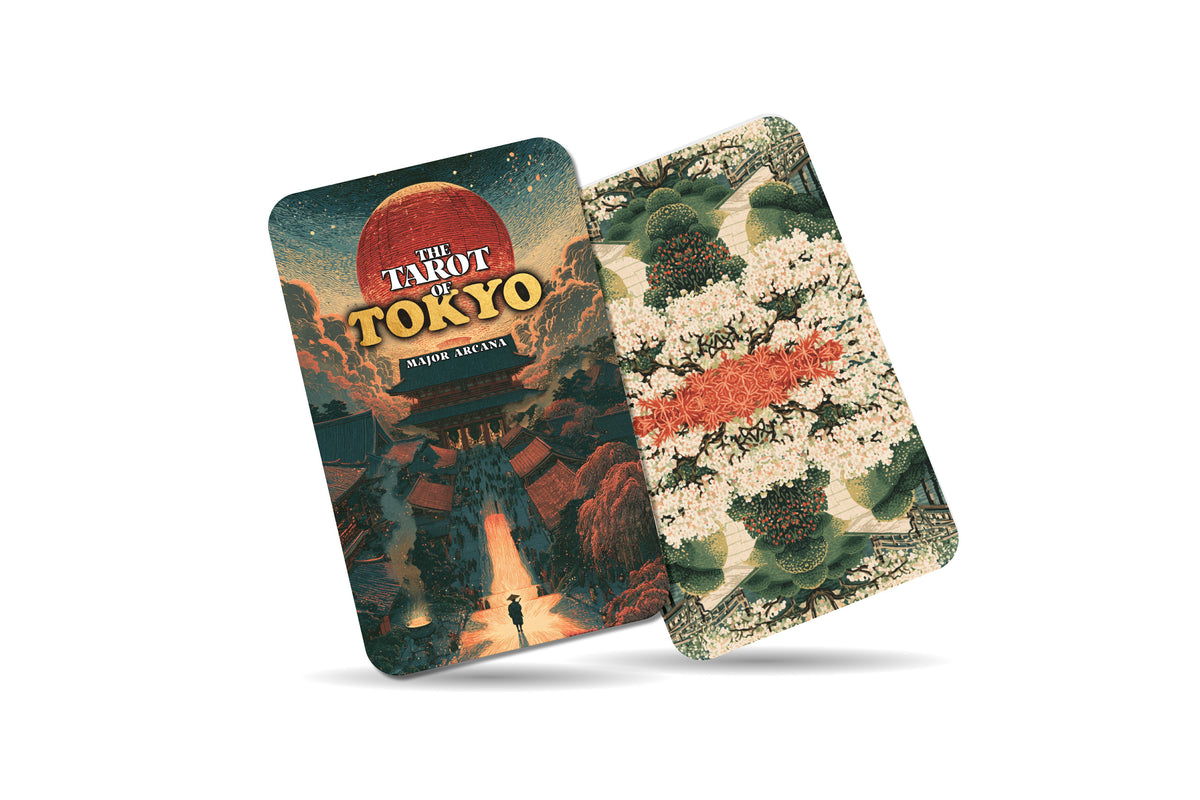 The Tarot of Tokyo – A Japanese Future Tarot Deck – 22 Tarot Cards – Ancient Traditions and Modern Energy