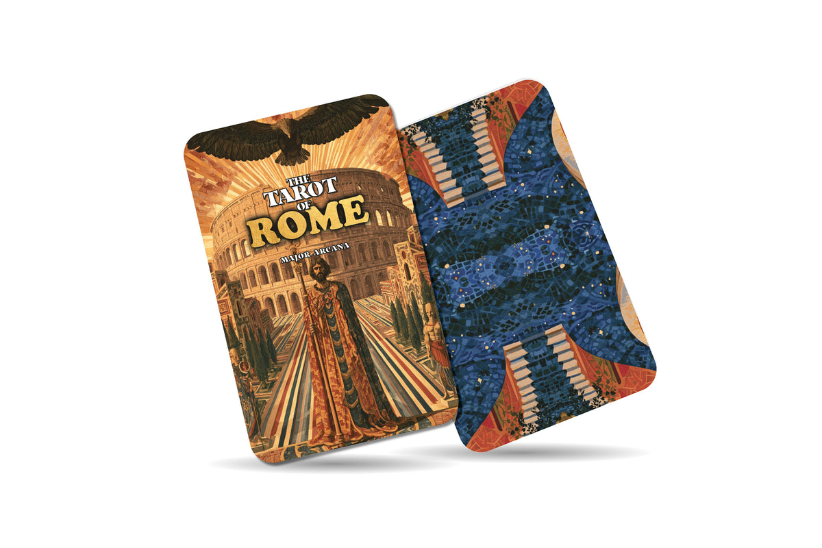 The Tarot of Rome – An Ancient Roman Tarot Deck – 22 Tarot Cards – Empire, Mythology, and Eternal City Wisdom