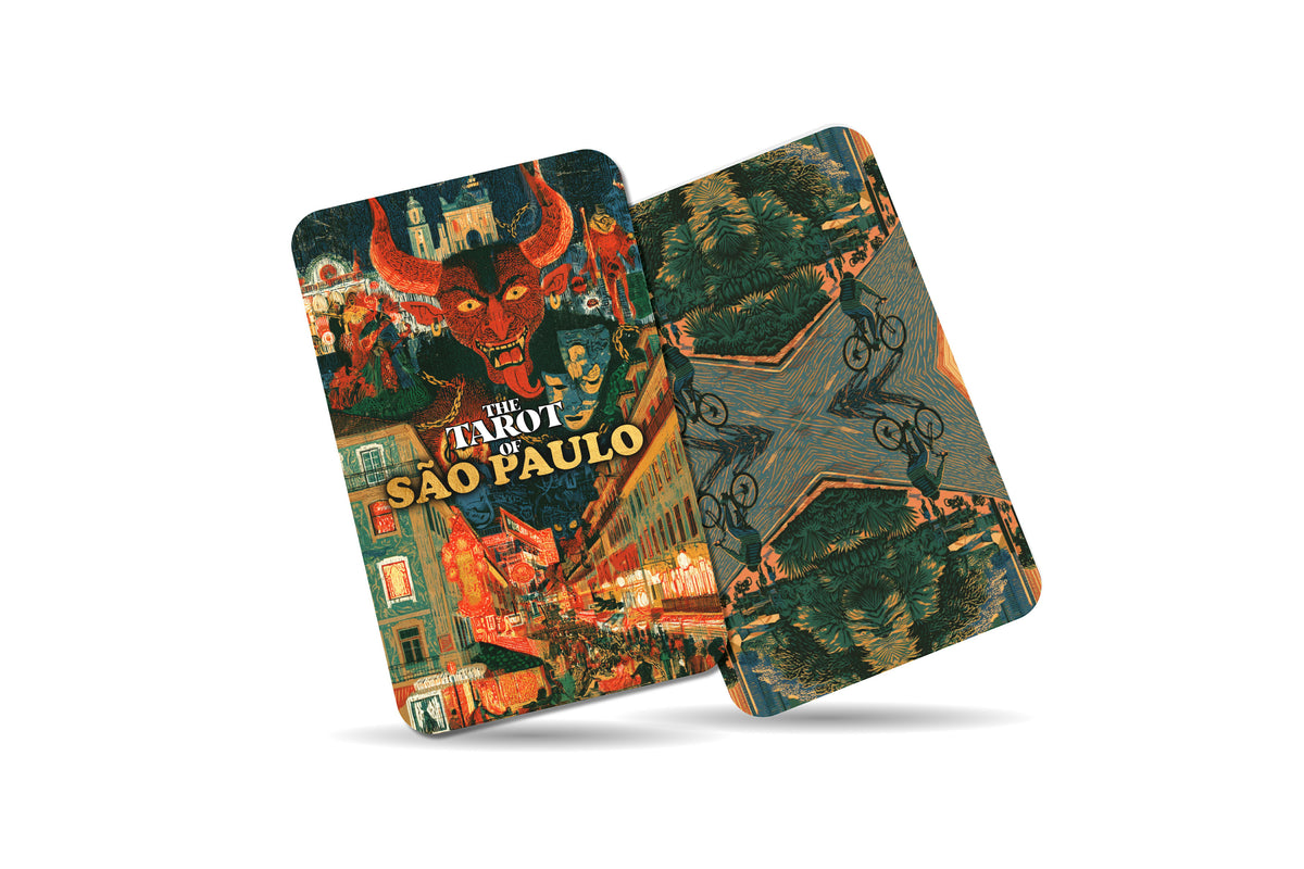The Tarot of São Paulo – A Brazilian Cultural Tarot Deck – 22 Tarot Cards – Urban Energy, Art, and Diverse Traditions