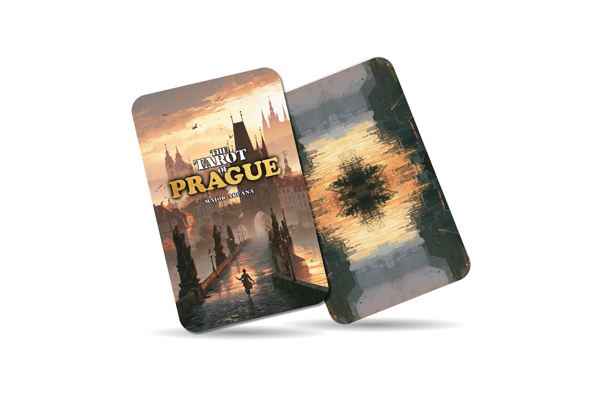 The Tarot of Prague – A Bohemian Mysteries Tarot Deck – 22 Tarot Cards – Gothic Legends and Alchemical Wisdom