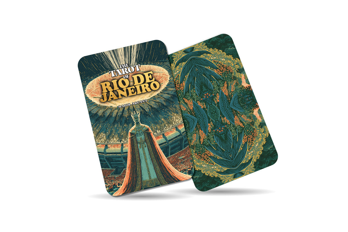 The Tarot of Rio de Janeiro – A Brazilian Carnival Tarot Deck – 22 Tarot Cards – Mountains, Music, and Ocean Spirit