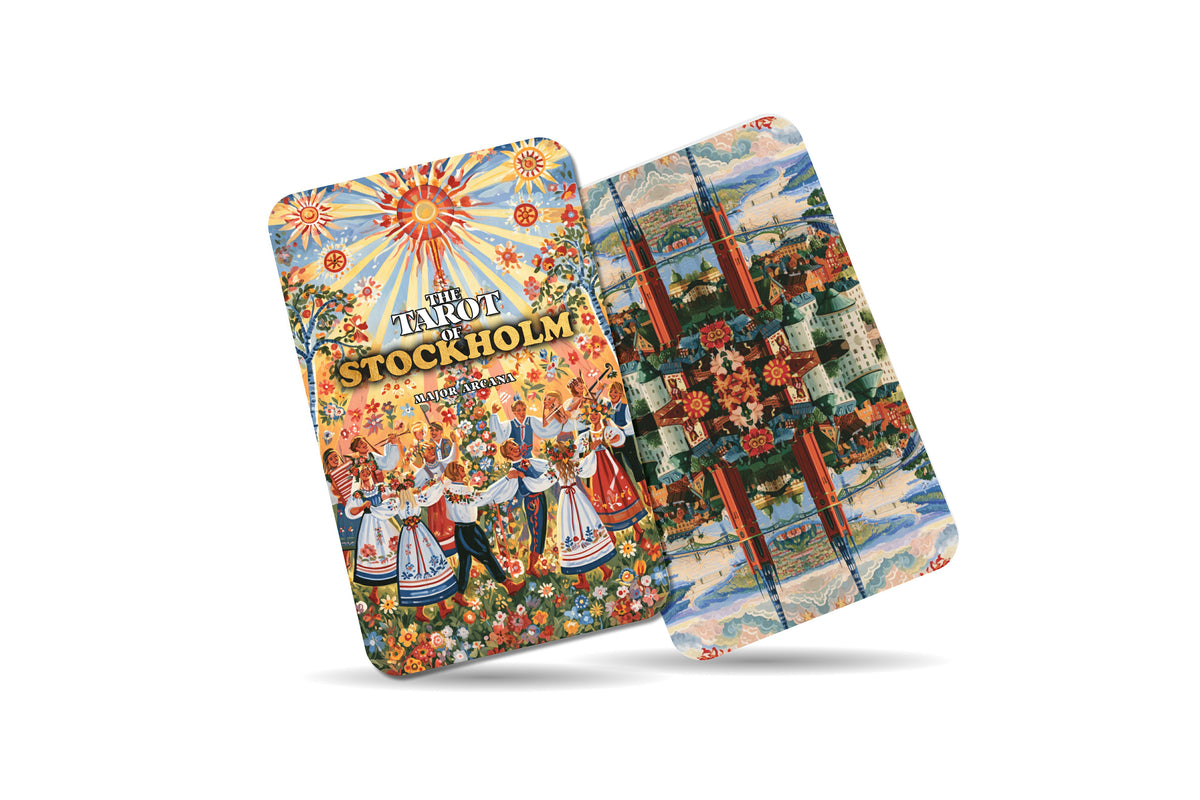 The Tarot of Stockholm – A Nordic Archipelago Tarot Deck – 22 Tarot Cards – Islands, Sea, and Scandinavian Wisdom