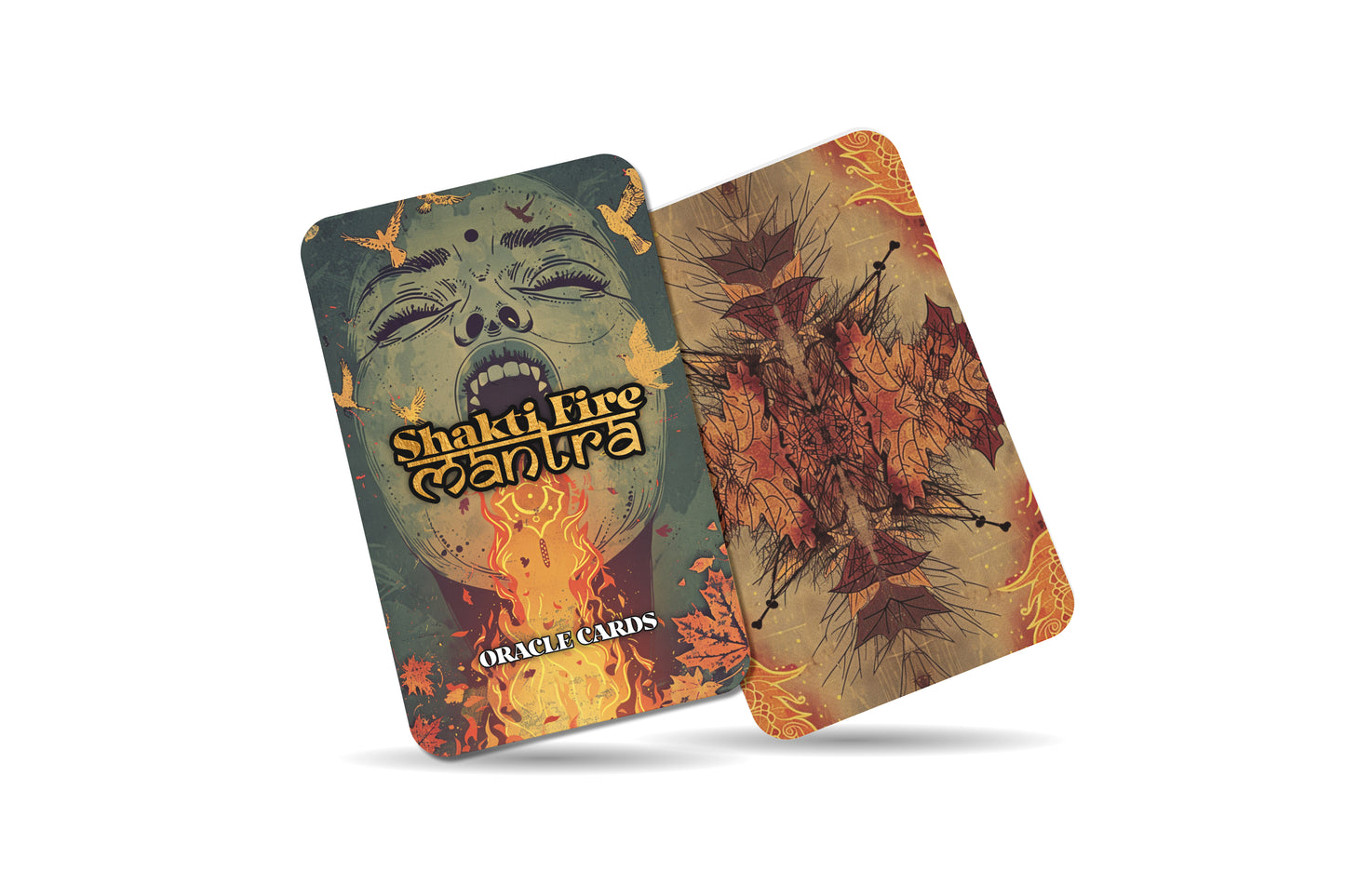 Shakti Fire Mantra – A Feminine Power Oracle Deck – 22 Oracle Cards – Igniting the Sacred Force