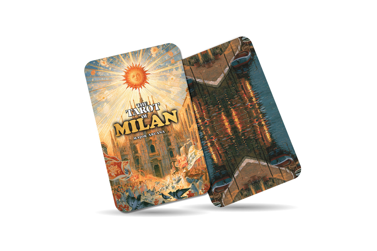 The Tarot of Milan – An Italian Art Tarot Deck – 22 Tarot Cards – Fashion, Renaissance Beauty, and Sacred Design