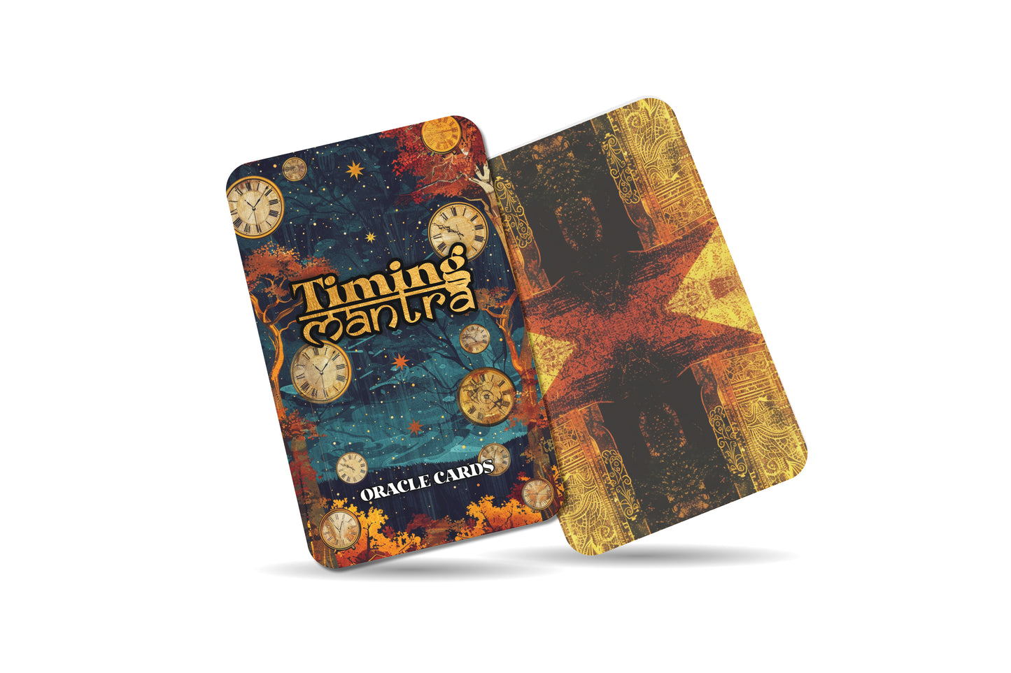 Timing Mantra – A Divine Flow Oracle Deck – 22 Oracle Cards – Trust the Rhythm of the Universe