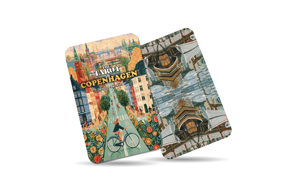 The Tarot of Copenhagen – A Nordic Heritage Tarot Deck – 22 Tarot Cards – Sea Legends and Scandinavian Spirit