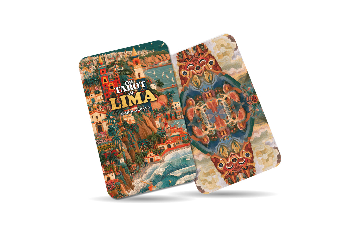 The Tarot of Lima – A Peruvian Heritage Tarot Deck – 22 Tarot Cards – Coastal Mysteries and Andean Ancestral Wisdom