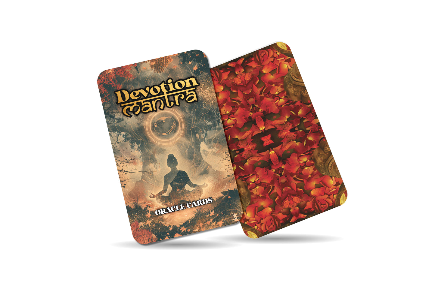 Devotion Mantra – A Sacred Heart Oracle Deck – 22 Oracle Cards – Love as a Spiritual Offering