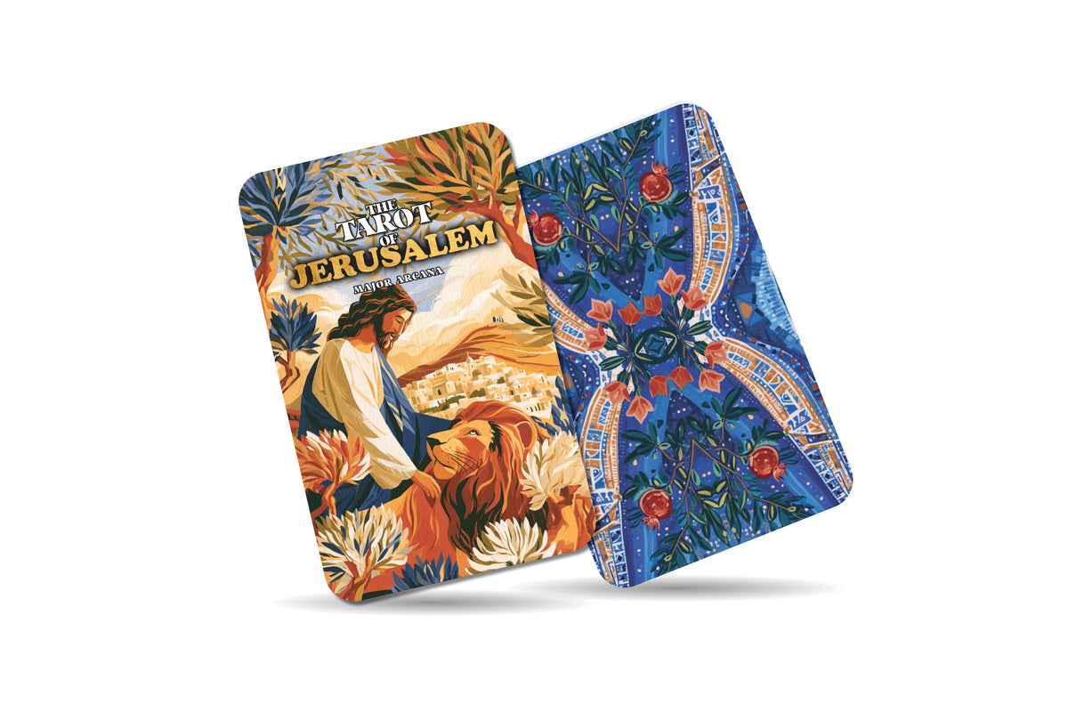 The Tarot of Jerusalem – A Sacred City Tarot Deck – 22 Tarot Cards – Ancient Faiths and Spiritual Heritage