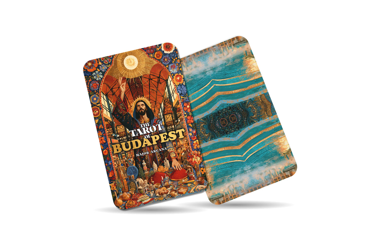 The Tarot of Budapest – A Danube Mysticism Tarot Deck – 22 Tarot Cards – Thermal Waters and Hungarian Heritage