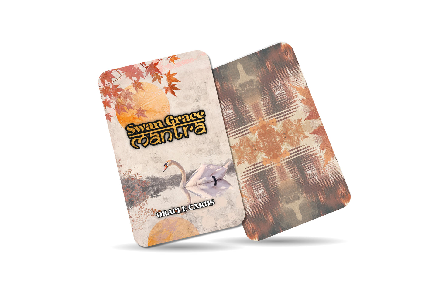 Swan Grace Mantra – A Beauty & Balance Oracle Deck – 22 Oracle Cards – Moving in Sacred Elegance