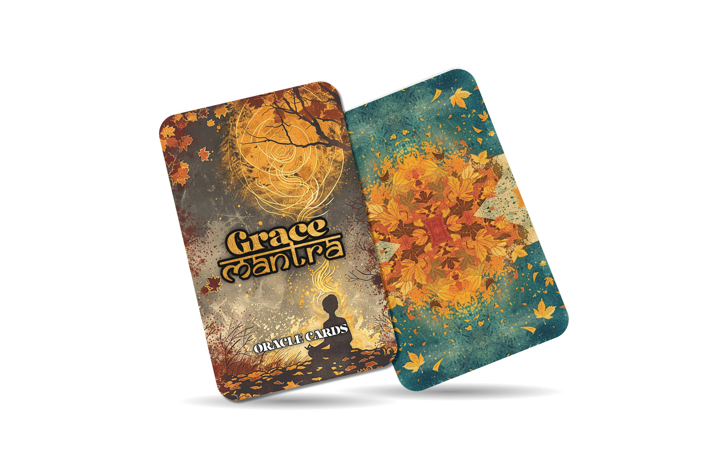 Grace Mantra – A Divine Flow Oracle Deck – 22 Oracle Cards – Moving with Sacred Elegance