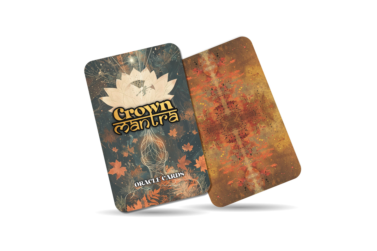 Crown Mantra – A Divine Connection Oracle Deck – 22 Oracle Cards – Opening the Gateway to Source
