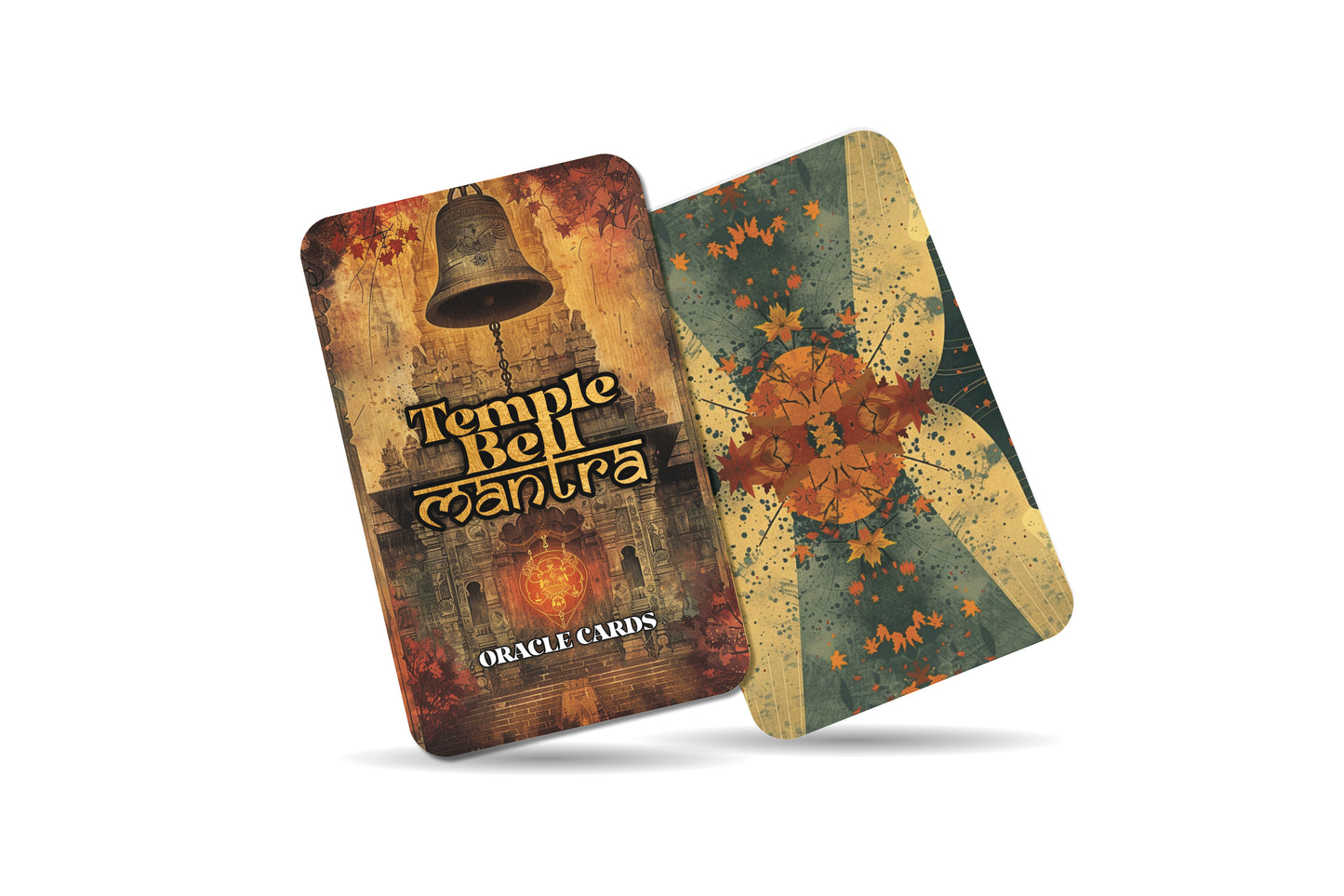 Temple Bell Mantra – A Vibration Oracle Deck – 22 Oracle Cards – Awakening Through Sacred Sound