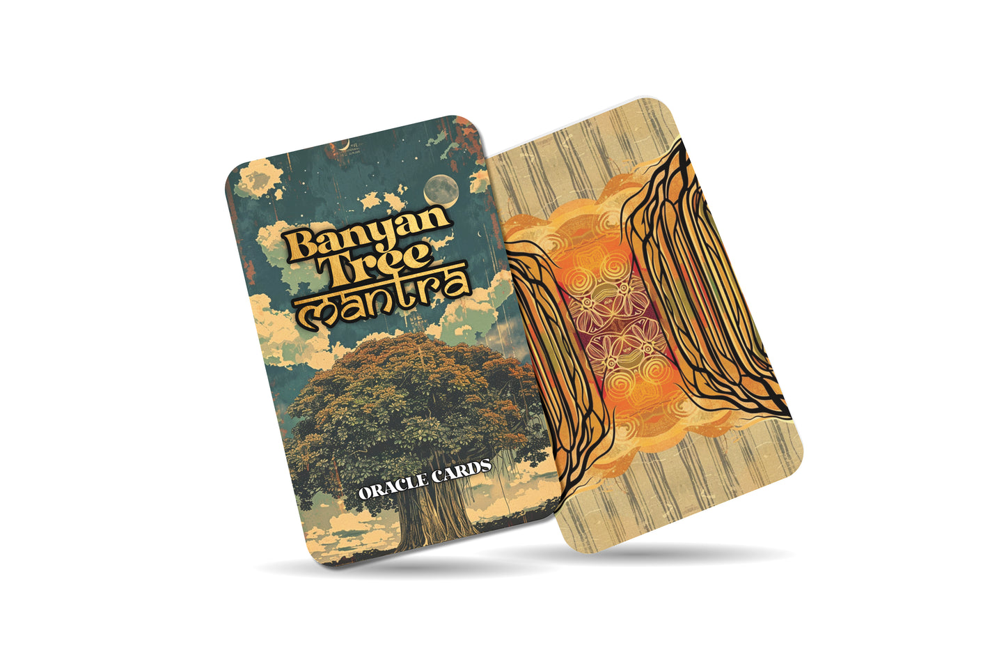 Banyan Tree Mantra – A Sacred Tree Oracle Deck – 22 Oracle Cards – Rooted in Eternal Wisdom