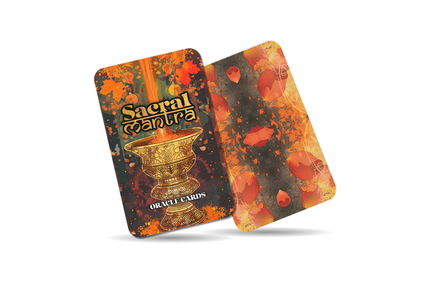 Sacral Mantra – A Creative Energy Oracle Deck – 22 Oracle Cards – Flow, Pleasure, and Passion