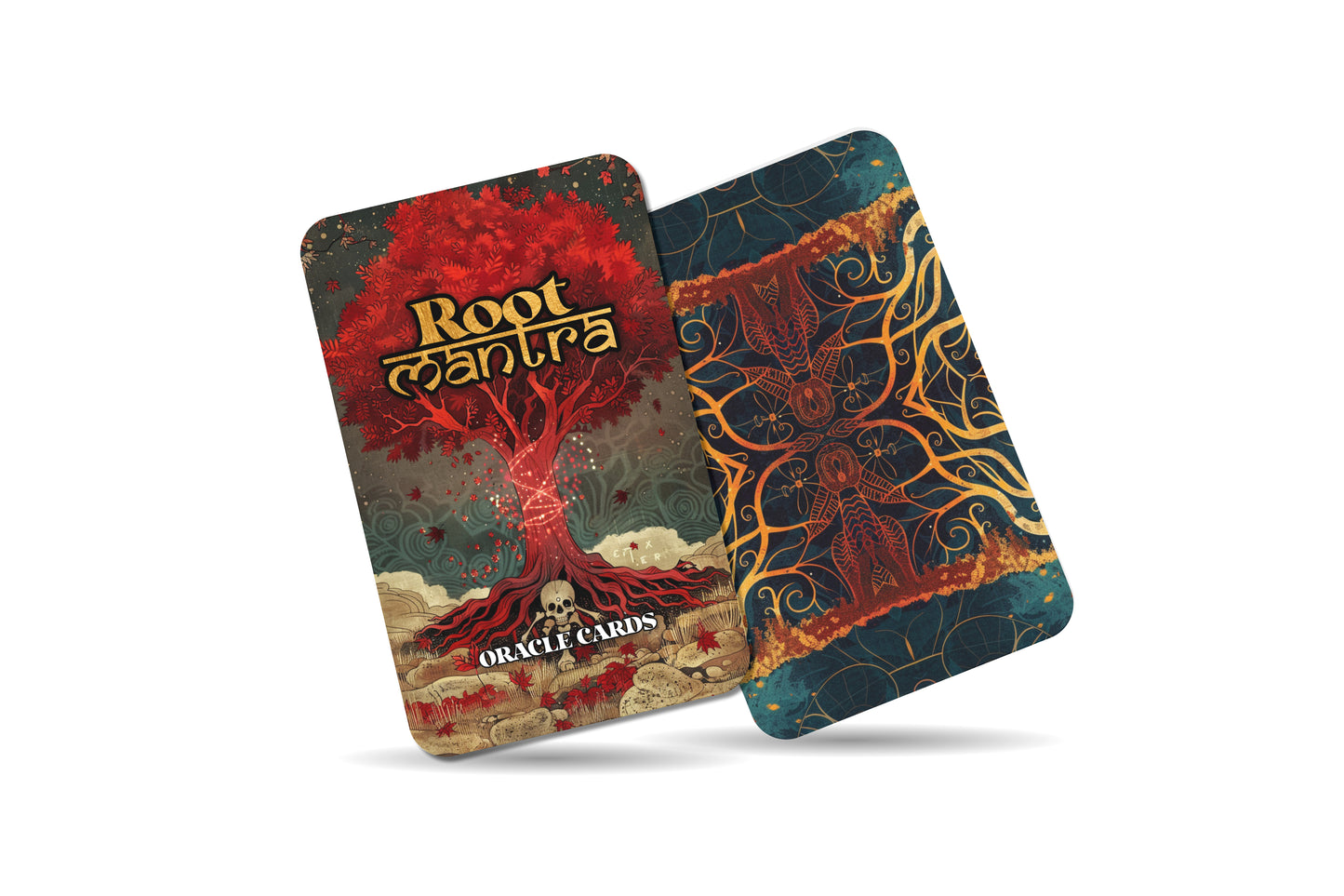 Root (Grounding) Mantra – A Stability Oracle Deck – 22 Oracle Cards – Anchoring into Earth Power