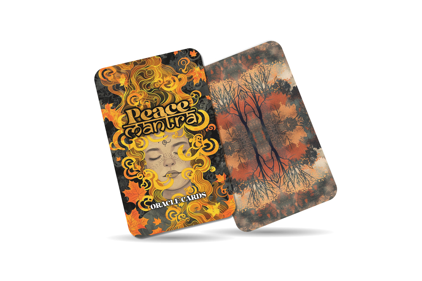 Peace Mantra – A Tranquility Oracle Deck – 22 Oracle Cards – Calm, Clarity, and Presence