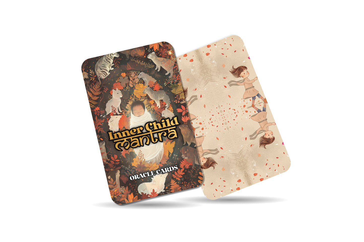 Inner Child Mantra – A Soul Remembrance Oracle Deck – 22 Oracle Cards – Healing Through Innocence