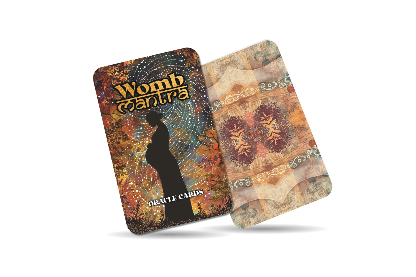 Womb Mantra – A Creative Portal Oracle Deck – 22 Oracle Cards – The Sacred Origin of All Life