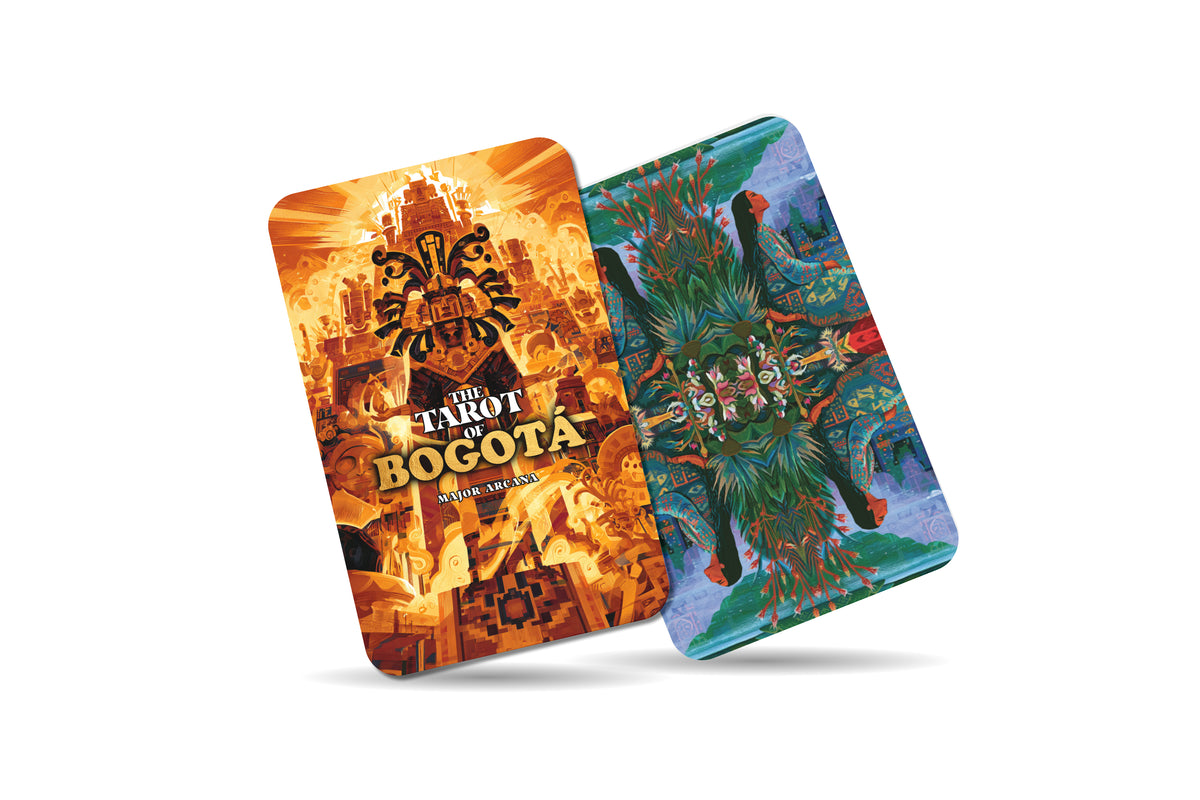 The Tarot of Bogotá – An Andean Heritage Tarot Deck – 22 Tarot Cards – Mysteries of Colombia’s Mountain Capital