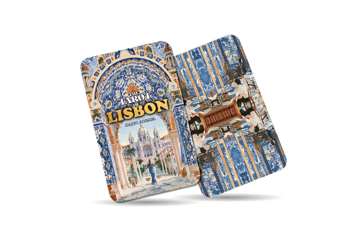 The Tarot of Lisbon – A Portuguese Soul Tarot Deck – 22 Tarot Cards – Fado, Sea, and Discoverers’ Dreams