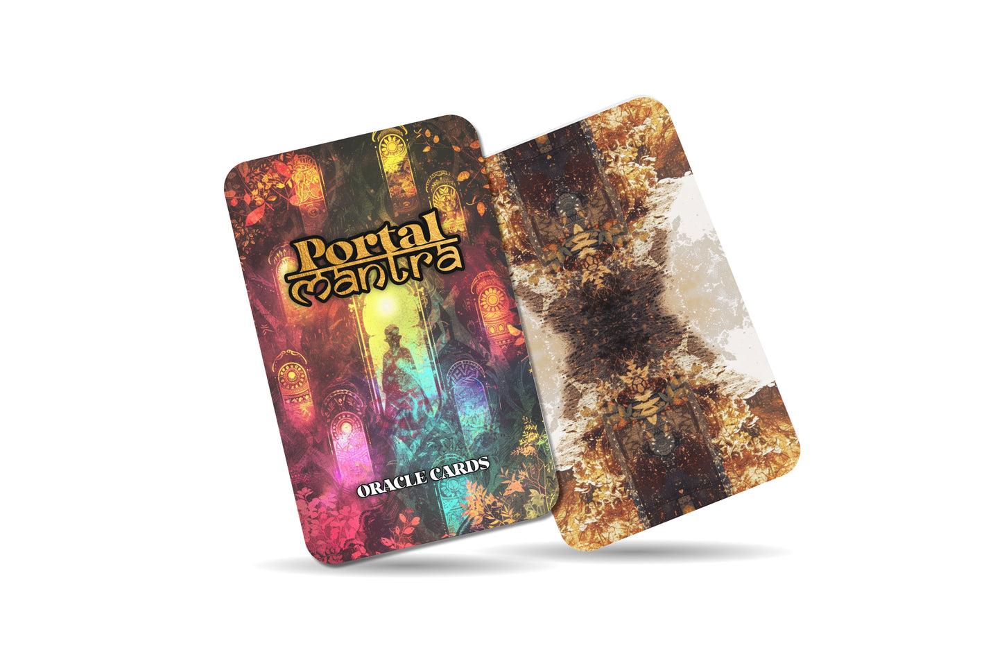 Portal Mantra – A Gateway Oracle Deck – 22 Oracle Cards – Enter the Realms of Possibility