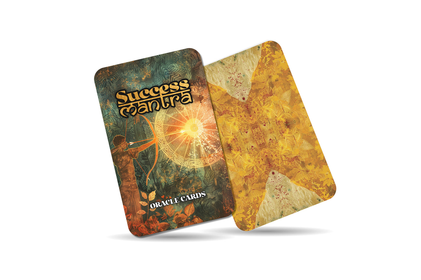 Success Mantra – A Manifestation Oracle Deck – 22 Oracle Cards – Aligning with Triumph and Purpose