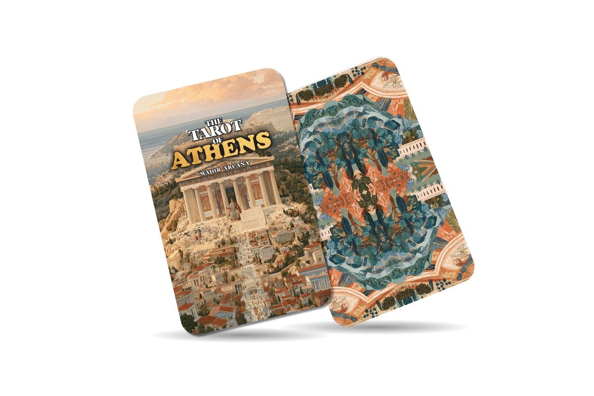 The Tarot of Athens – An Ancient Greek Wisdom Tarot Deck – 22 Tarot Cards – Myths and Mysteries of the Acropolis