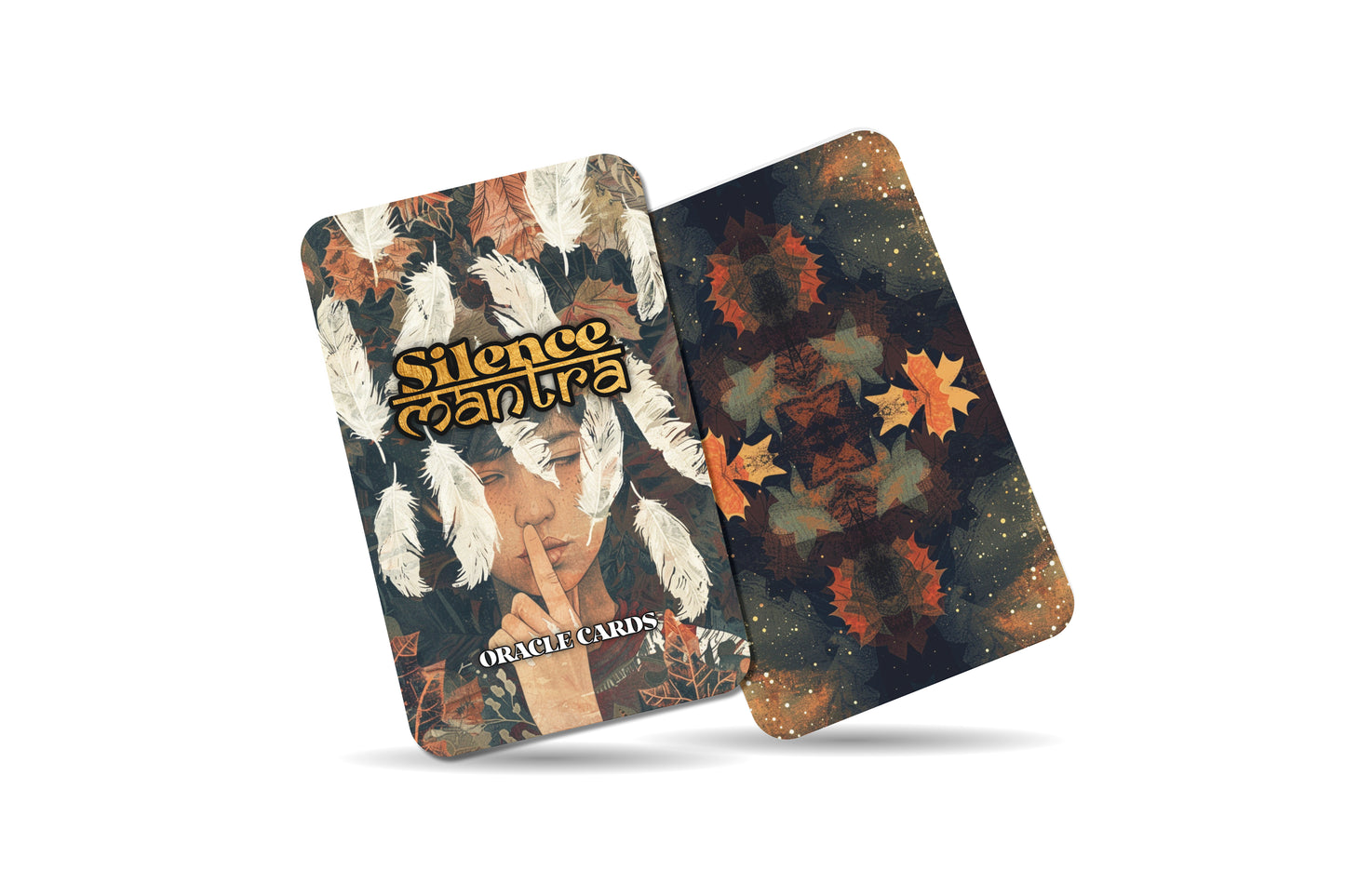Silence Mantra – A Stillness Oracle Deck – 22 Oracle Cards – Truth in the Quiet Spaces