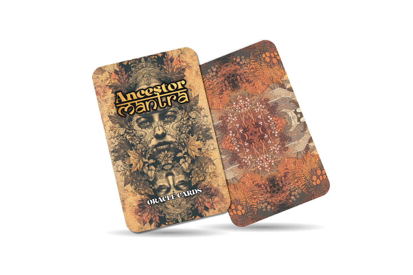 Ancestor Mantra – A Lineage Wisdom Oracle Deck – 22 Oracle Cards – Honoring Roots and Spirit Guides