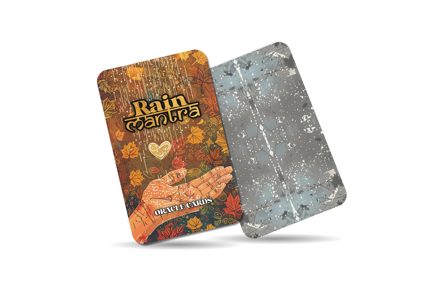 Rain Mantra – A Blessing Waters Oracle Deck – 22 Oracle Cards – Renewal Through Sacred Showers