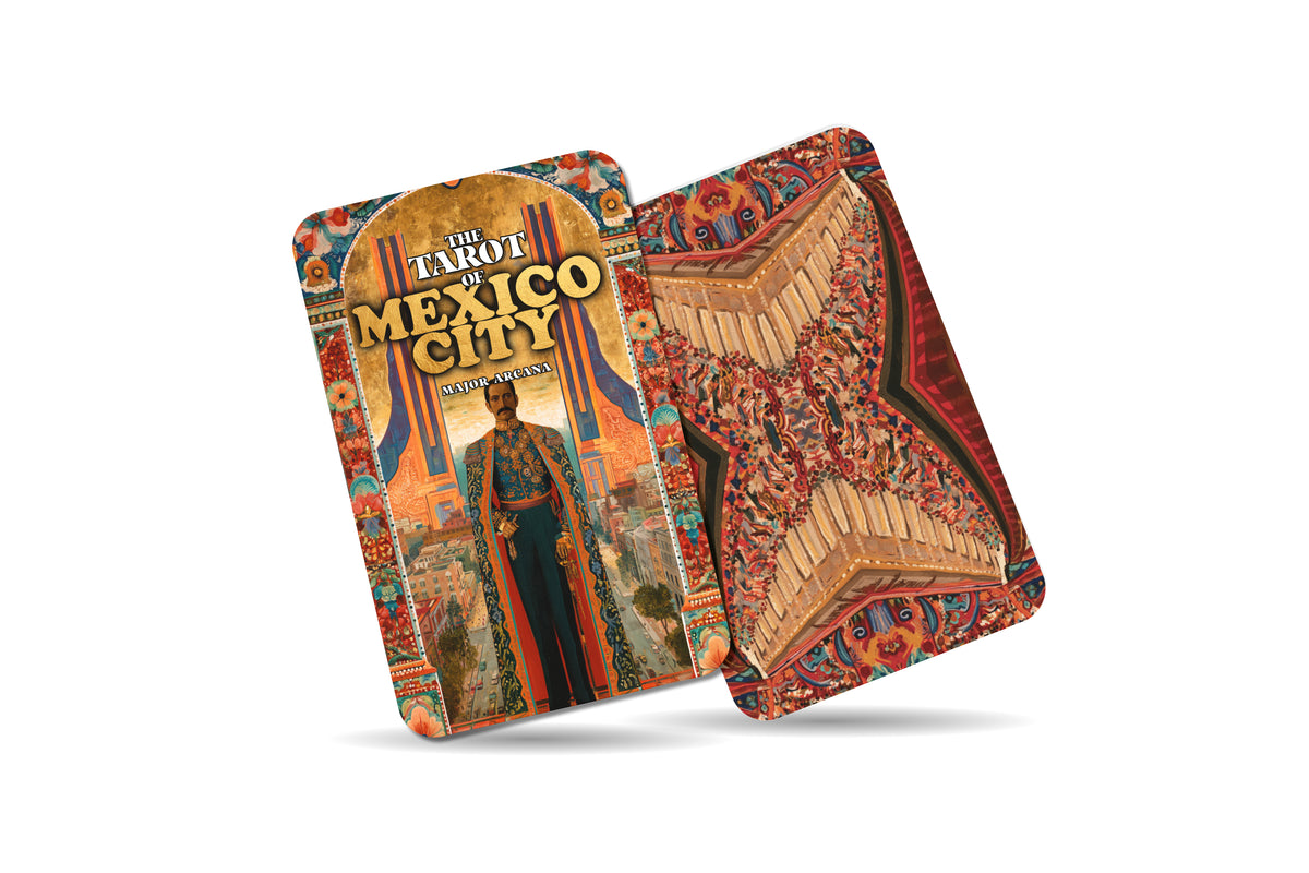The Tarot of Mexico City – An Aztec Heritage Tarot Deck – 22 Tarot Cards – Ancient Gods and Modern Mysteries