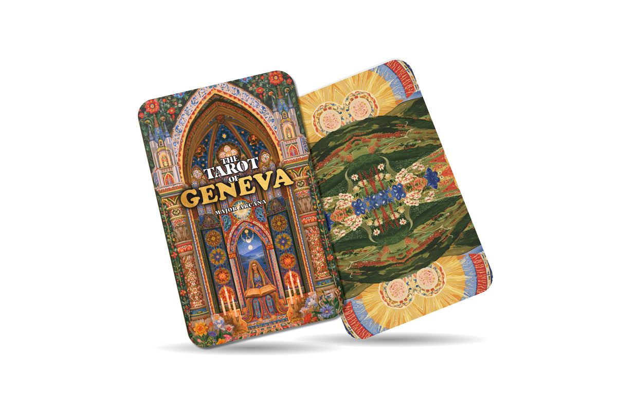 The Tarot of Geneva – A Lake and Alpine Tarot Deck – 22 Tarot Cards – Serenity and Swiss Mountain Wisdom