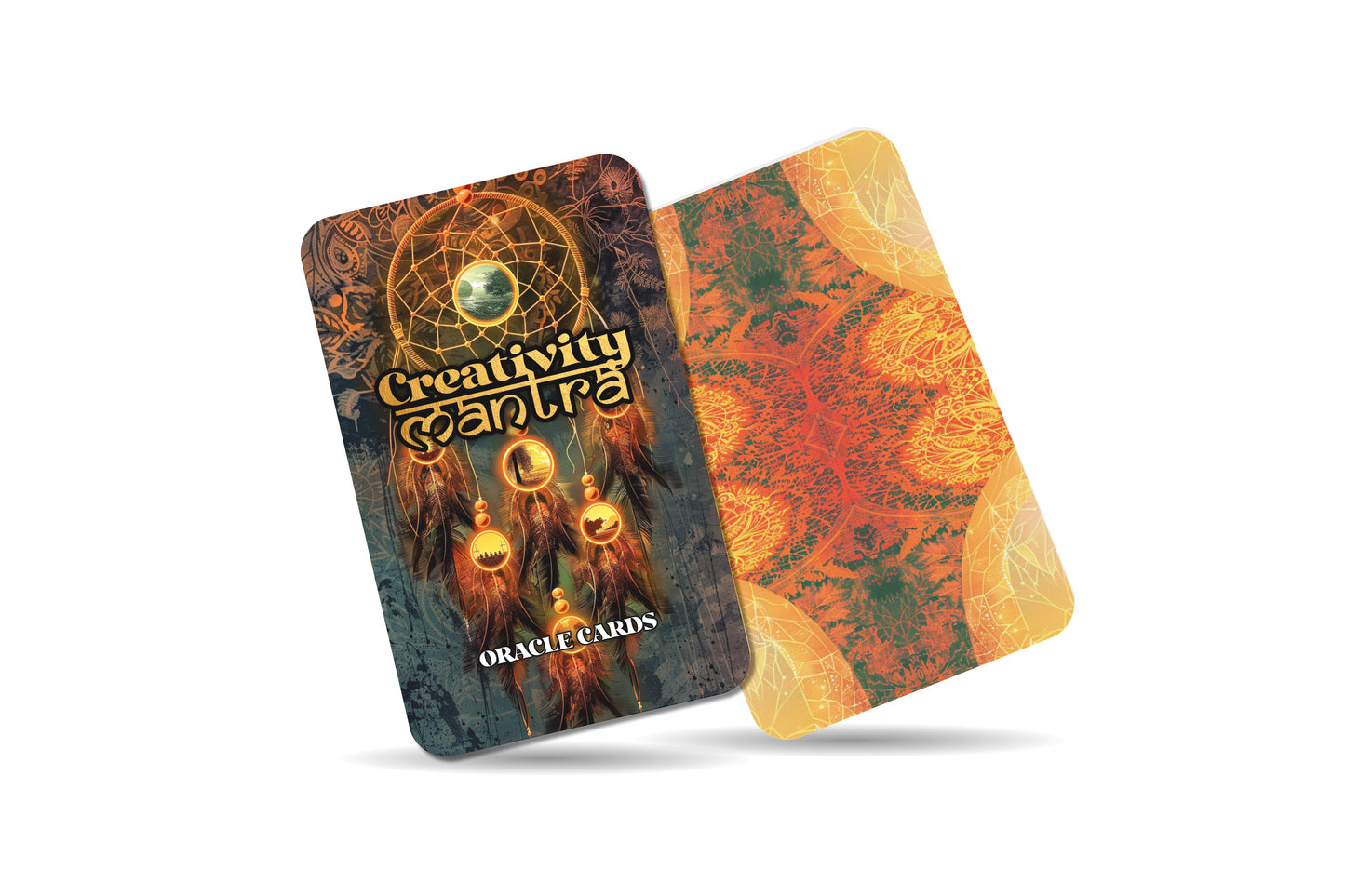 Creativity Mantra – A Soul Expression Oracle Deck – 22 Oracle Cards – Birthing Art from Spirit