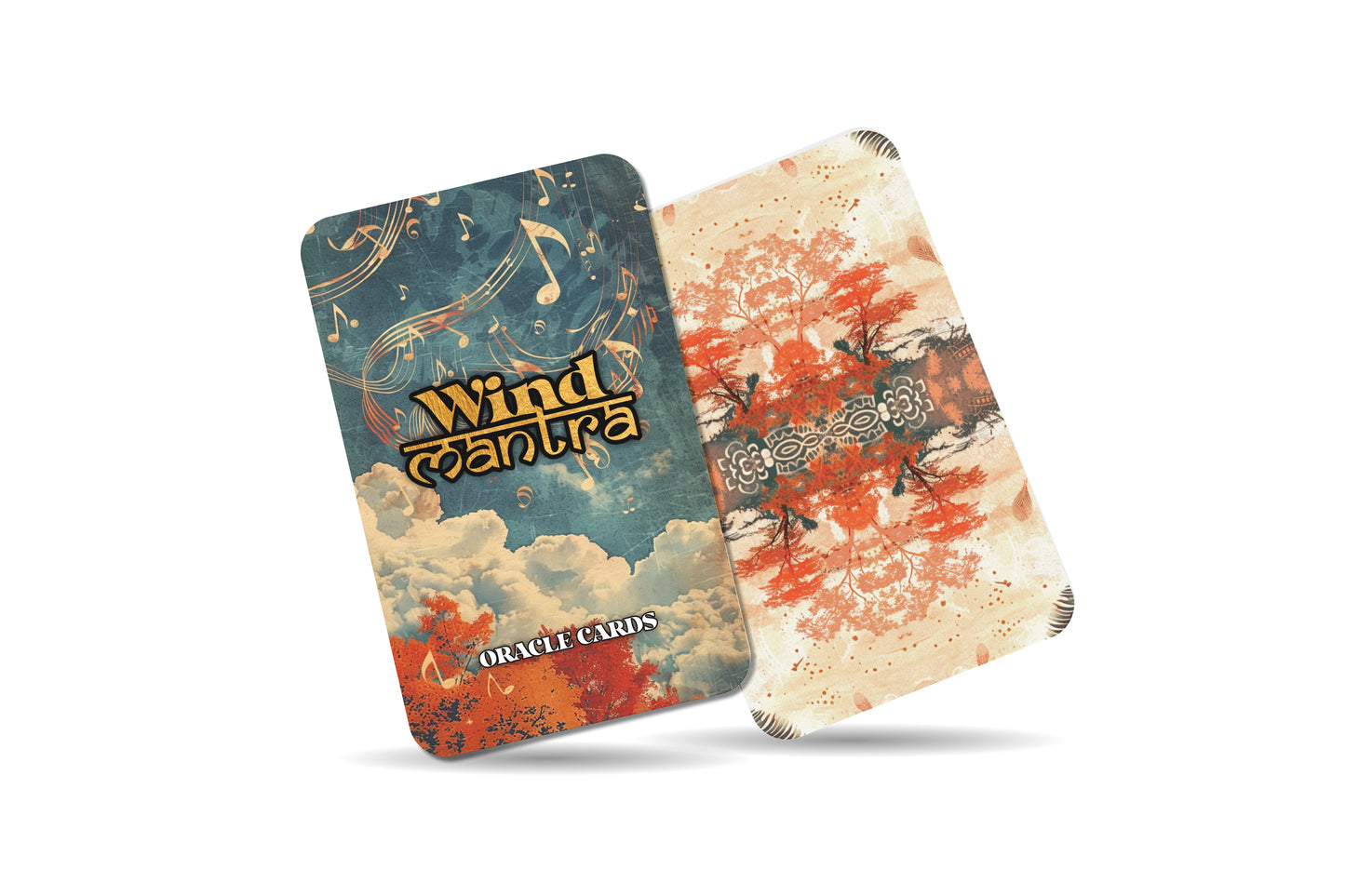 Wind Mantra – A Clarity Oracle Deck – 22 Oracle Cards – Messages from the Air Element