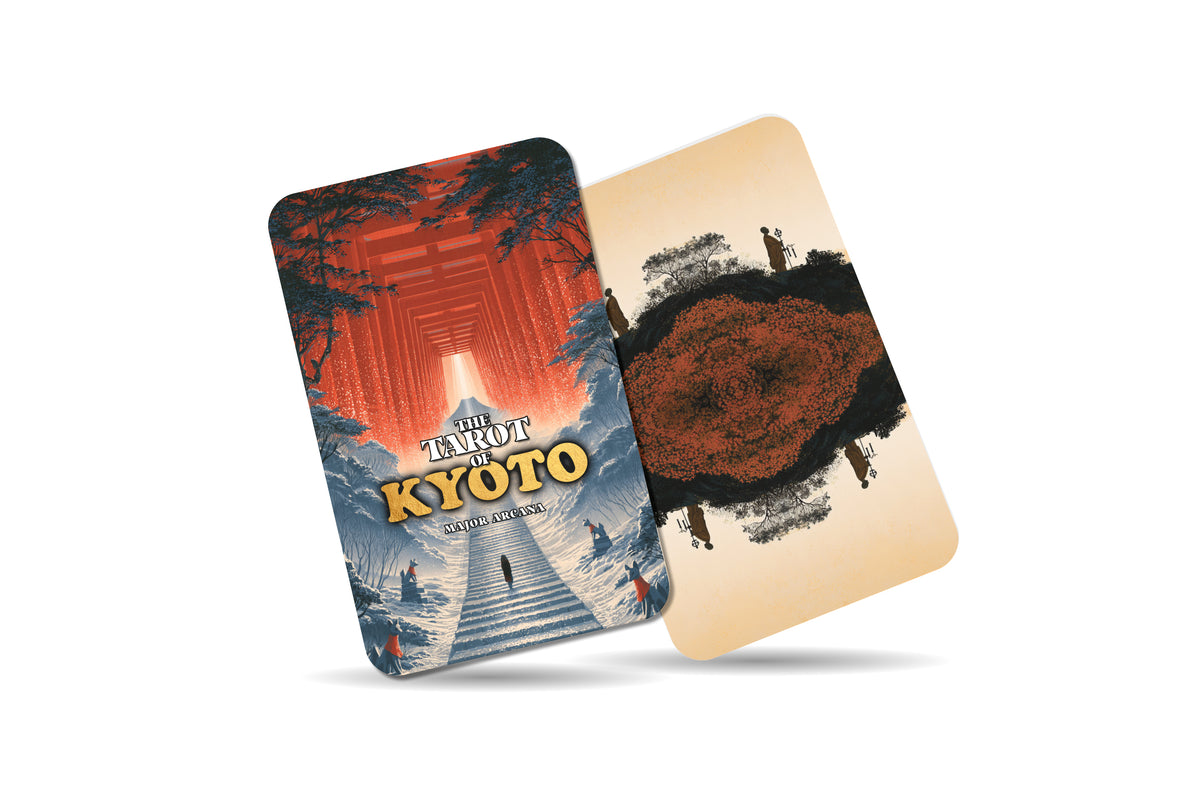 The Tarot of Kyoto – A Japanese Zen Tarot Deck – 22 Tarot Cards – Temples, Gardens, and Ancient Traditions