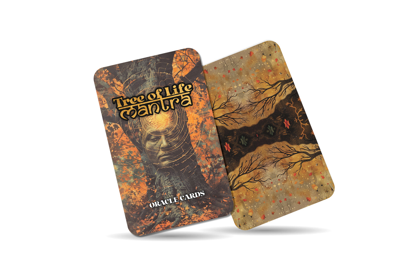 Tree of Life Mantra – A Sacred Blueprint Oracle Deck – 22 Oracle Cards – Rooted in the Cosmic Design